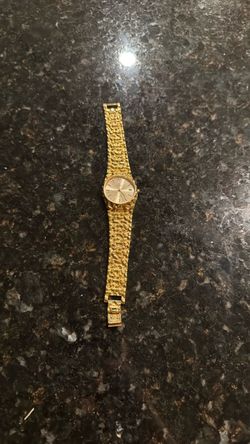 Elgin Quarts Gold Nugget Watch
