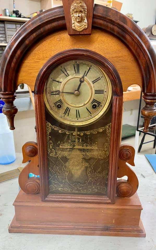 Antique 1900-1910 rare Sessions kitchen clock