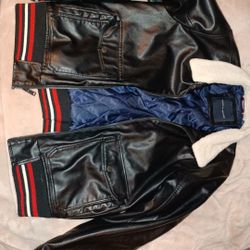 Tommy hilfiger leather jacket