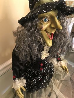 Halloween whimsical decoration witch