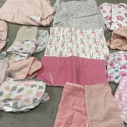Baby Blankets / Wash Cloths All For $13 