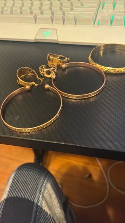 Girl rings and bracelets
