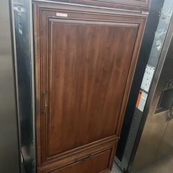Subzero 36” Built In Refrigerator 2018 2yr Warranty