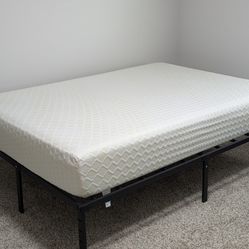 Ashley Furniture full size Bed frame, Mattress for Sale