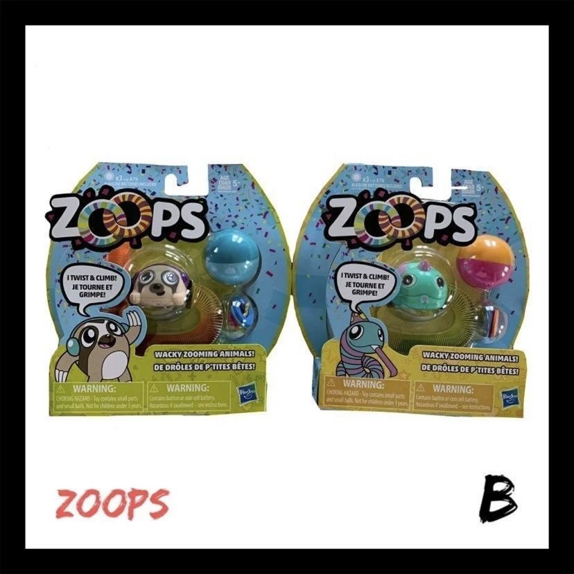 NIB Kids Zoops 2Pk Set B