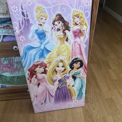 Disney Princess Canvas And Puzzle