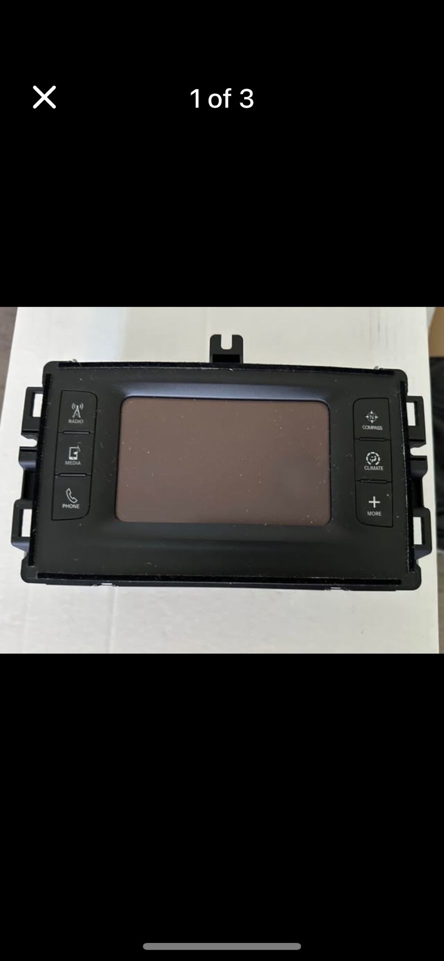 2014 Grand Cherokee radio