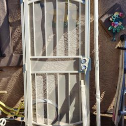 Almond Steel Security Door 32x80 | Puerta De Seguridad