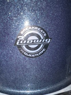 Ludwig breakbeat drums shell pack only