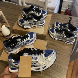 Asics Gel-Kayano 14 Monaco Blue Black Running Sneaker Shoes 1201A019-401