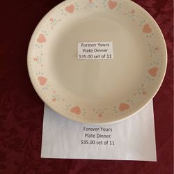 Plate Dinner , Forever Yours