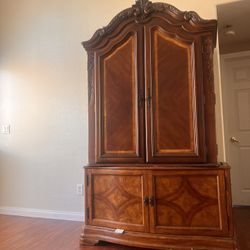 WOODEN ARMOIRE