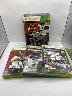 Rockstar Games Collection Edition 1 Xbox 360 Rare Volume 1 GTA Red Dead MCLA