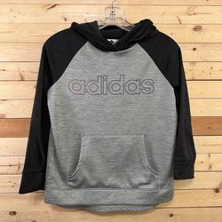 Adidas hoodie Activewear Pull Up Jacket Kids size L (12/14)