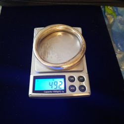 Sterling Silver Bangle Bracelet 