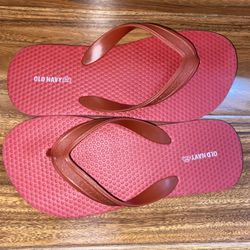 Old Navy Red Sandals Size 1-2 kids