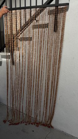 Wooden Bead Door Curtain