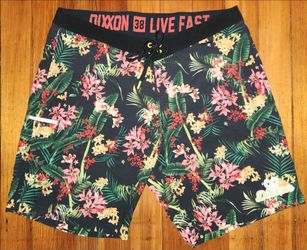 Dixxon "Gili" Live Fast Men's Boardshorts Size 38