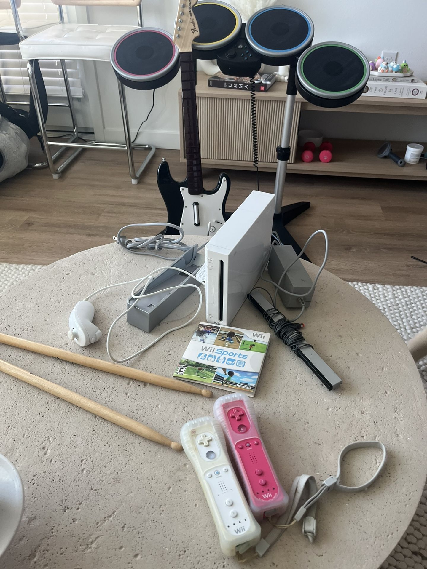 Wii And Rock Band No Game