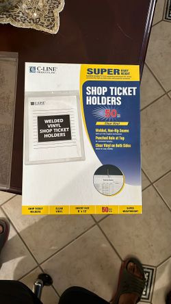 Vinyl Shop Ticket Holder