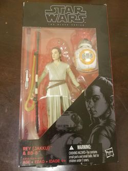Rey & BB8 black series