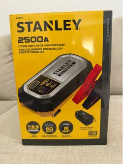 Stanley FatMax 2500A, Lithium Jump Starter