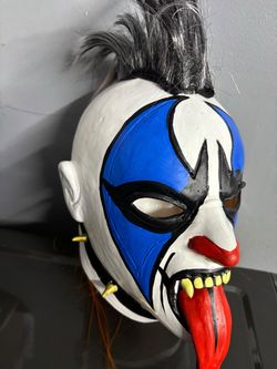 Psycho clown Halloween mask