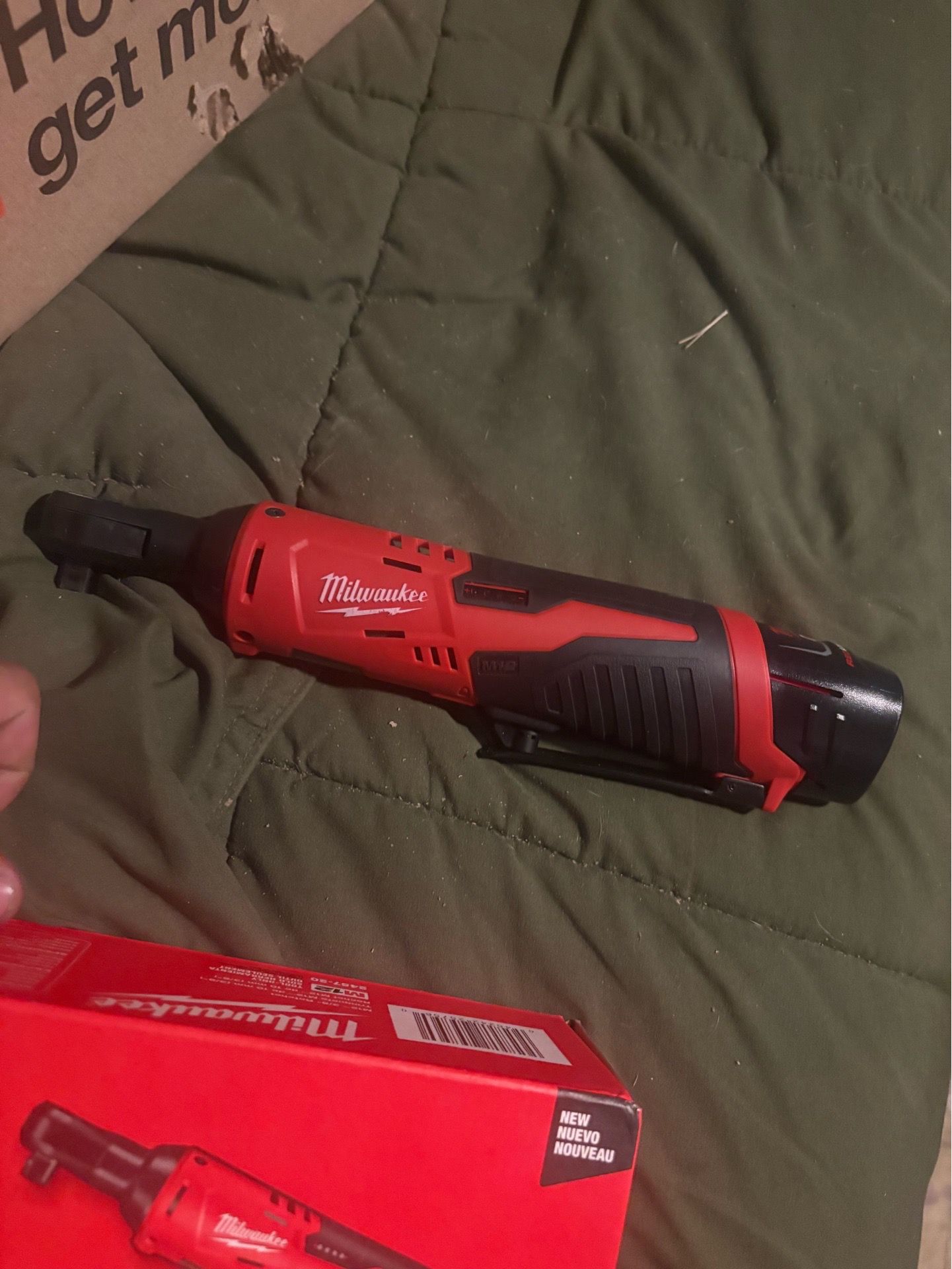 M12 ratchet 3/8