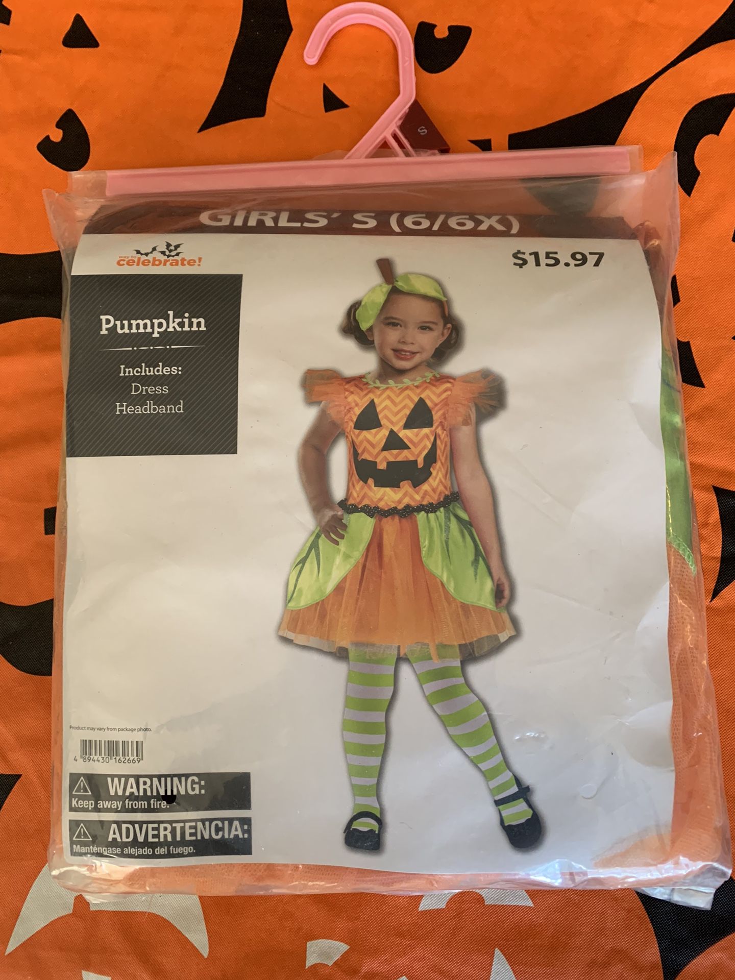 Halloween Costume Pumpkin