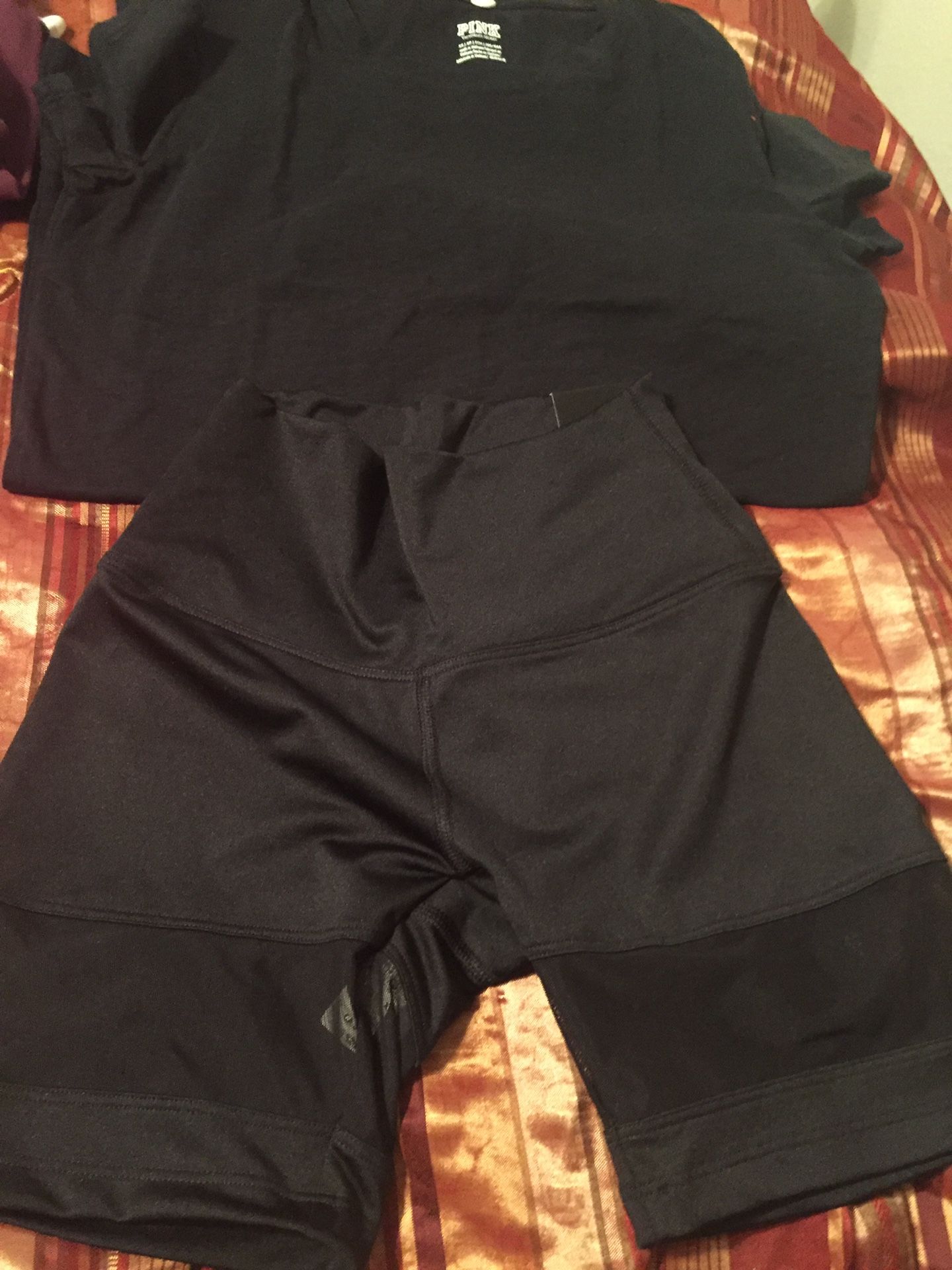 Pink Outfits Bikers Shorts &Shirts