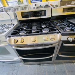 Lg Double Oven Stove 11$ Down Payment