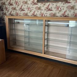 Display Case -custom Made 10’ X 5’ By 15 1/2”