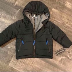 HOODED BUBBLE  RAIN JACKET W/ FLEECE VEST- New With Tags