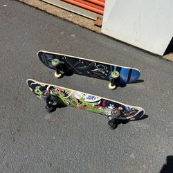 2 Skateboards 