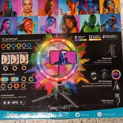 10 Tabletop Pgb Ring Ligh Phone Hold 