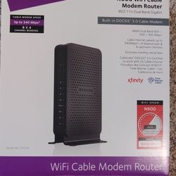 Netgear N600 WiFi Cable Modem Router 
