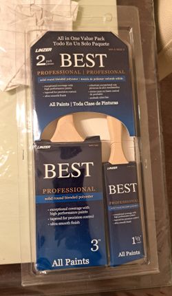 Linzer Best Professional Paint Brush 2-Pack