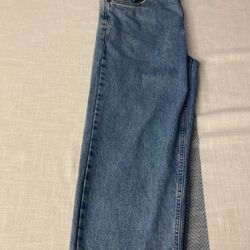 Empyre Light Wash Denim Relaxed Loose Fit Skate Pants 