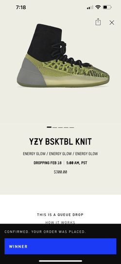 Yeezy Bsktbl Knit - Size 9