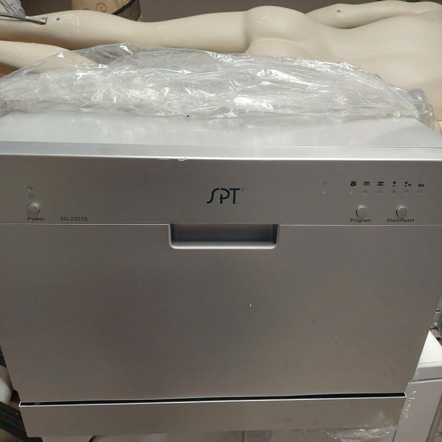 NEW 22" Tabletop Portable Dishwasher - Silver