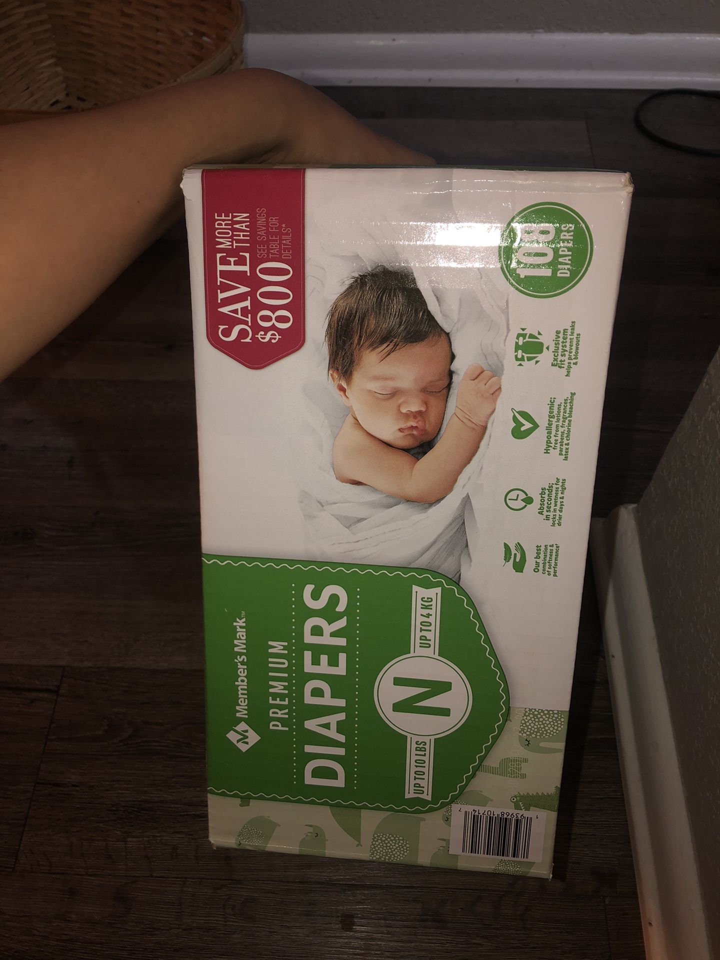 Newborn diapers