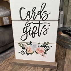 Wedding Sign For Gift Table 