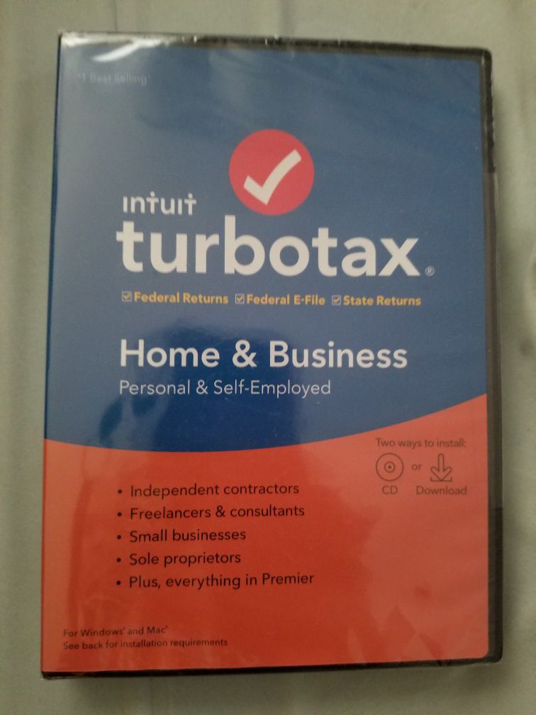 Turbotax 2019 software unopened