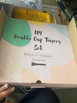 Cocopin DIY Double Cup Turner Set