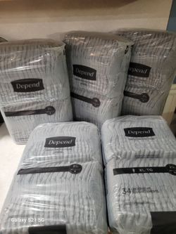 Mens Depends size XLarge (200+)