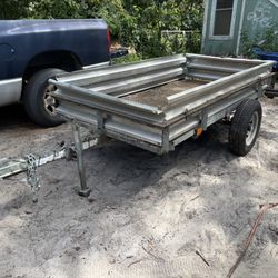 4x8 Open Utility Trailer