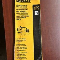 DeWalt Cordless Bi-metal Band Saw Blades