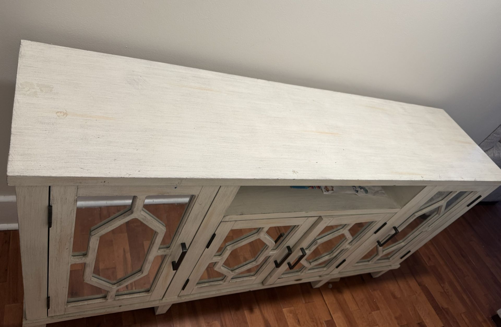 White Furniture Stand