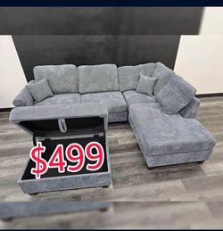 NEW SECTIONAL SOFA IN STOCK‼️