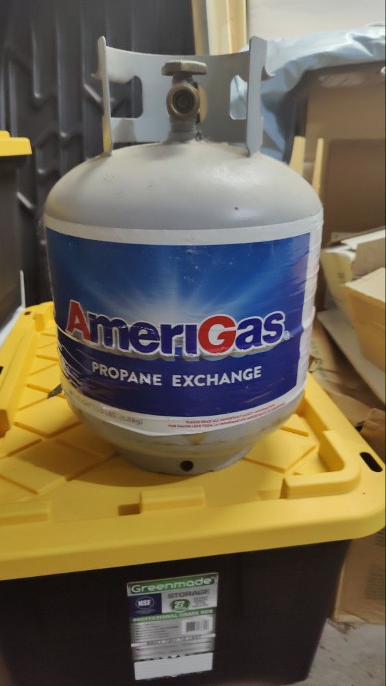 Amerigas Propane Tank
